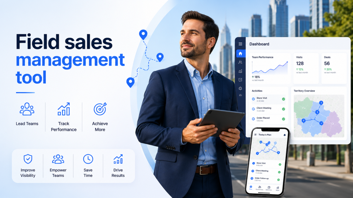 Field sales management tool that helps leaders run better field organizations